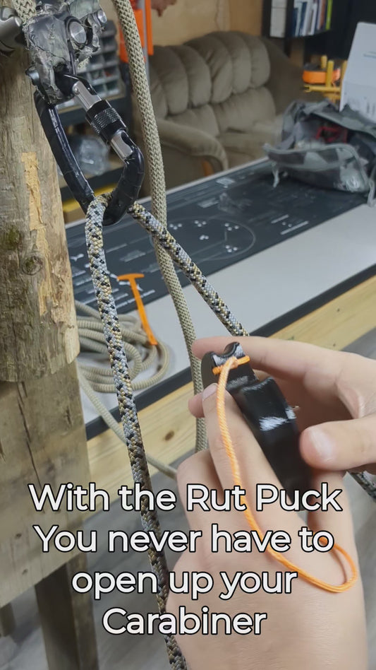 Rut Puck | Bridge Spreader + Phone Mount + Filming Hub for Saddle Hunters